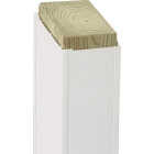 Beechdale 6 In. W. x 6 In. H. x 120 In. L. White PVC Smooth Post Wrap Image 1