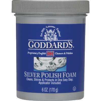 Goddard's 6 Oz. Long Shine Silver Foam Polish