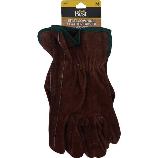 Do it Best Men's Medium Suede Leather Work Glove