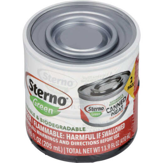 Sterno Canned Heat 6.96 Oz. Gel Chafing Fuel (2-Pack)