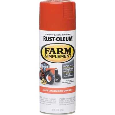 Rust-Oleum 12 Oz. Allis Chambers Orange Farm & Implement Spray Paint